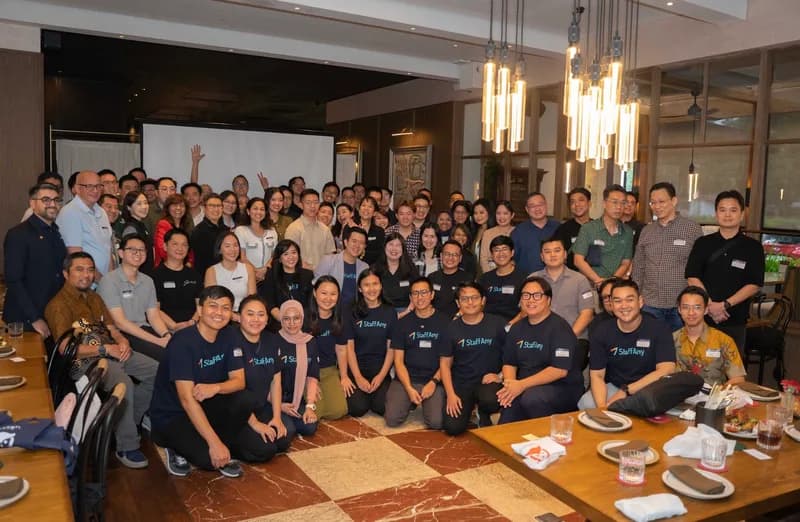The first StaffAny Leaders Lounge gathering at Baku Jakarta