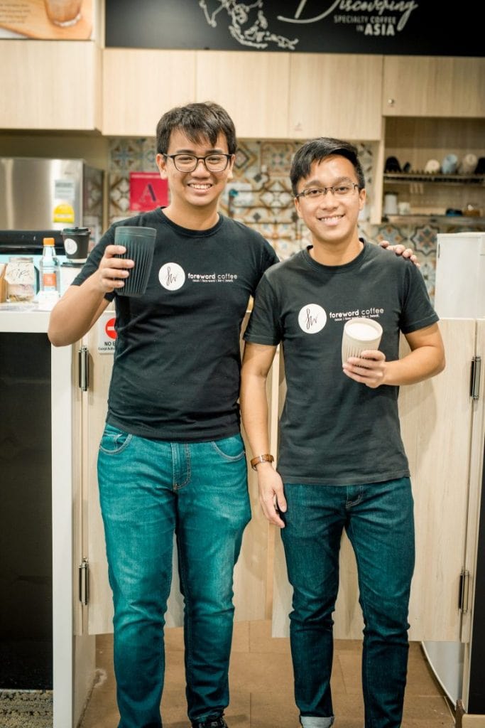 StaffAny x Foreword Co Founders Wei Jie Nadi