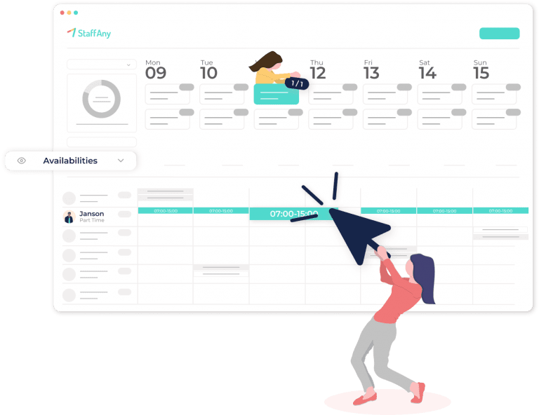 Employee Scheduling System Singapore, Freemium Free Plan Landing Page