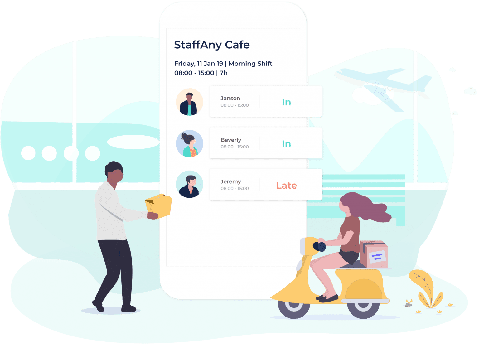 StaffAny CICO, Ads Landing Page &#8211; CICO