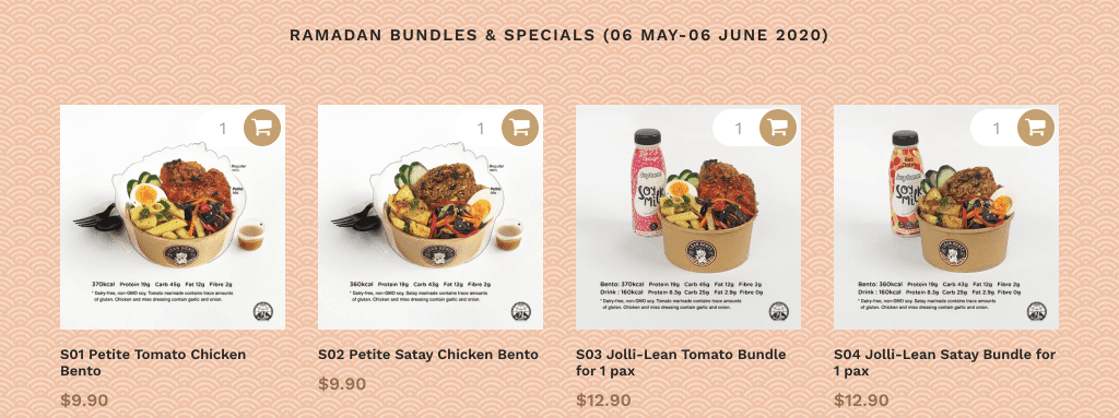 Bundle sets as thriving in the new normal for F&Bs
