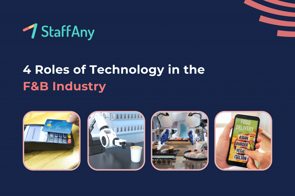 roles of technology in the f&b industry