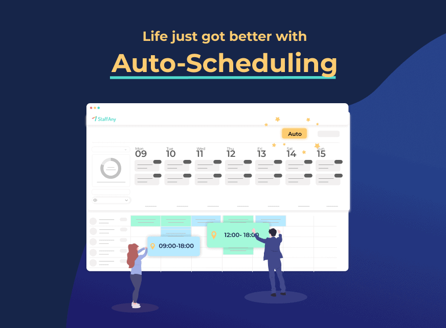 StaffAny Auto Scheduling