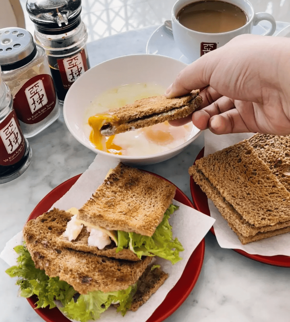 Ya Kun Kaya Toast Outlet Menu