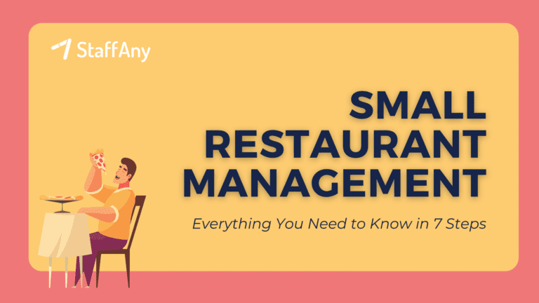 small restaurant management