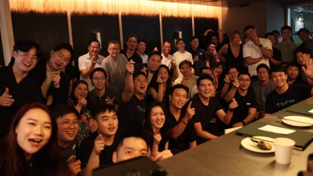 StaffAny Leaders Lounge January 2025 Speakers from Ajummas Odem. Group shot at Odem restaurant