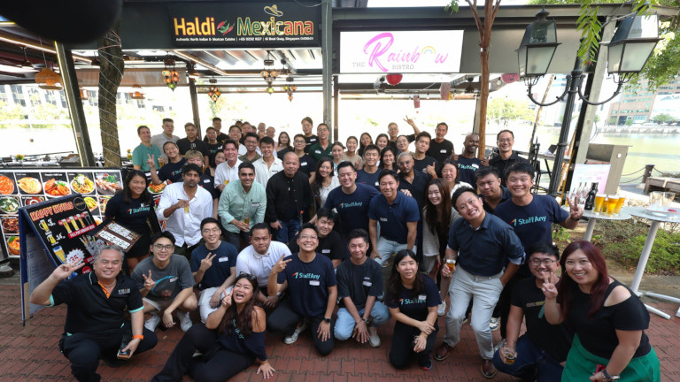 StaffAny Leaders Lounge October 2025 Rainbow Bistro Group Shot 2 768px
